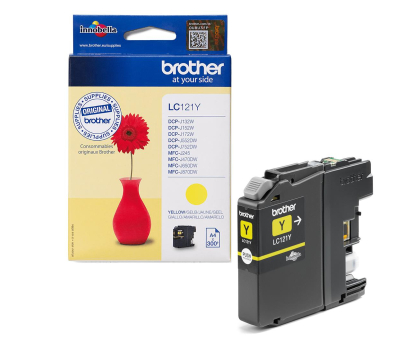 Tusz BROTHER LC121Y